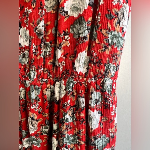 Market & Spruce Women’s S Midi Dress Floral Embroidered Boho Chic - Picture 4 of 14